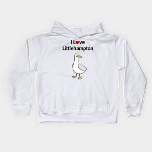 I Love Littlehampton Kids Hoodie